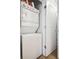 Efficient stacked washer and dryer unit, perfect for compact laundry solutions at 361 17Th Nw St # 2208, Atlanta, GA 30363