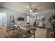 Living room with hardwood floors, neutral walls, and comfy furniture at 4706 Warrior Se Way, Mableton, GA 30126