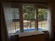 View of backyard featuring a swimming pool and gazebo, seen through multiple windows at 1074 Bradshaw Estates Dr, Canton, GA 30115