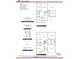 Floor plan showcasing the layout of this home's first and second floor at 5000 Fairview Cir, Villa Rica, GA 30180