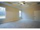 Spacious main bedroom features carpet, trey ceiling and natural light from large windows at 37 Harmony Ridge Dr, Temple, GA 30179