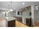 Spacious kitchen featuring granite countertops and stainless steel appliances at 7042 Confederate Ct, Villa Rica, GA 30116