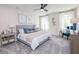 Spacious main bedroom with plush carpet and large windows at 413 Solace Pl, Canton, GA 30114