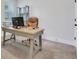 Bright home office with a modern desk, comfortable chair, and natural light at 413 Solace Pl, Canton, GA 30114