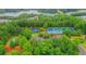 Aerial view of tennis courts surrounded by lush greenery, providing recreational opportunities at 413 Solace Pl, Canton, GA 30114