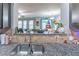 Kitchen features a stylish granite countertop and double sink at 2354 Attewood Dr, Buford, GA 30519