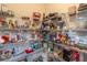 Walk-in pantry with wire shelving for ample storage at 2354 Attewood Dr, Buford, GA 30519