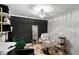 Private hair salon with shampoo station, styling chair, and mirror at 1055 Leadenhall St, Alpharetta, GA 30022