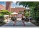 Outdoor patio with seating, grill, and water feature at 266 11Th Ne St # 308, Atlanta, GA 30309