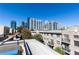 Amazing rooftop view overlooking the city skyline and neighboring buildings at 266 11Th Ne St # 308, Atlanta, GA 30309