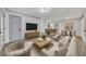 Bright living room with wood-look floors, and stylish furniture at 2899 Gresham Se Rd, Atlanta, GA 30316