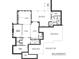 Basement floor plan showing exercise room and extra storage at 340 Colewood Way, Atlanta, GA 30328