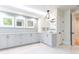 Bathroom with dual vanities and marble flooring at 340 Colewood Way, Atlanta, GA 30328