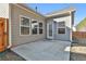 Grey house exterior with backyard patio at 590 Plainfield St, Fayetteville, GA 30215