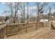 Elevated back deck perfect for outdoor seating and enjoying backyard views at 2965 Ivy Mill Dr, Buford, GA 30519