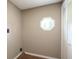 A room with an octagon window and a louvered door at 2334 Highway 278, Social Circle, GA 30025