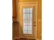 White kitchen door with plantation shutters at 831 Sinyard Rd, Lithia Springs, GA 30122