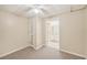 Basement bedroom with private access to bathroom at 589 Lantern Wood Dr, Scottdale, GA 30079