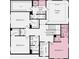 Second floor plan featuring primary suite, three bedrooms, two bathrooms, and laundry room at 514 Nolden Trl, Dacula, GA 30019