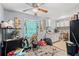 Kitchen featuring sleek appliances, ample storage, and a modern design at 3530 Fairlane Nw Dr, Atlanta, GA 30331