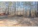 Wooded backyard with a mostly clear area at 3100 Aberdeen Way, Lithonia, GA 30038