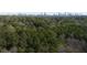 Distant view of city from a forest of tall, green trees at 501 Aberdeen Nw Dr, Atlanta, GA 30318