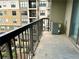 Private balcony with city views and AC unit at 795 Hammond Dr # 401, Atlanta, GA 30328