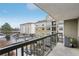 Private balcony overlooking the community at 795 Hammond Dr # 401, Atlanta, GA 30328