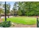 Fenced dog park with grassy area at 795 Hammond Dr # 401, Atlanta, GA 30328