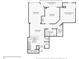 Floor plan showing a spacious two-bedroom layout at 795 Hammond Dr # 401, Atlanta, GA 30328