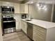 Updated kitchen featuring stainless steel appliances at 795 Hammond Dr # 401, Atlanta, GA 30328