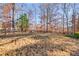 Wooded backyard with fenced-in area at 243 Yorkshire Ln, Villa Rica, GA 30180