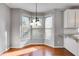 Cozy breakfast nook featuring a beautiful bay window allowing for tons of light at 243 Yorkshire Ln, Villa Rica, GA 30180