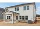 Two story home with covered patio and brick accents at 3913 Brushy St, Powder Springs, GA 30127