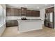 Modern kitchen with granite countertops and stainless steel appliances at 3913 Brushy St, Powder Springs, GA 30127