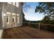 Spacious wooden deck overlooking a lush, green landscape at 8380 Sentinae Chase Dr, Roswell, GA 30076
