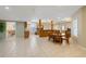 Spacious basement with tile flooring, kitchenette, and open floor plan ready for entertainment and relaxation at 1250 Olympic Dr, Oxford, GA 30054