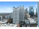 Panoramic city view highlighting high-rise buildings with unique architecture and balconies at 199 14Th St # 3003, Atlanta, GA 30309