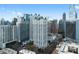 Expansive city view showcasing multiple buildings, a pool, and construction at 199 14Th St # 3003, Atlanta, GA 30309