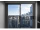 City view from a high-rise balcony at 199 14Th St # 3003, Atlanta, GA 30309
