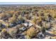 Aerial view of residential neighborhood showcasing tree-lined streets and homes at 1112 Delaware Se Ave, Atlanta, GA 30316