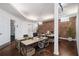 Modern office space with hardwood floors and exposed brick at 1112 Delaware Se Ave, Atlanta, GA 30316