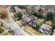 Aerial shot featuring the neighborhood's layout and proximity to local streets at 833 E Morningside Ne Dr, Atlanta, GA 30324