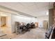 Basement workshop featuring concrete flooring, white walls, storage, and workspace at 833 E Morningside Ne Dr, Atlanta, GA 30324