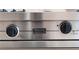 Close-up of a Viking professional stainless steel cooktop with front controls at 833 E Morningside Ne Dr, Atlanta, GA 30324