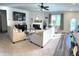 Inviting living room with fireplace, comfortable seating, and abundant natural light at 5257 Shorthorn Way, Powder Springs, GA 30127