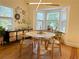 Bright dining room featuring a marble table and bay window at 91 Morris Brown Sw Dr, Atlanta, GA 30314