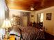 Stylish bedroom featuring a statement ceiling and elegant furnishings, creating a cozy and inviting atmosphere at 359 Cornish Mtn Rd, Oxford, GA 30054