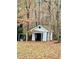 A shed with partial protection from the elements with plenty of storage space at 359 Cornish Mtn Rd, Oxford, GA 30054