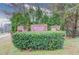 Welcoming brick and shrubbery sign for Brookton Station neighborhood with seasonal decor, creating a charming entrance at 370 Charlyne Way, Dacula, GA 30019